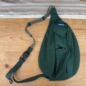 Kavu Green Crossbody Bag with Adjustable Strap